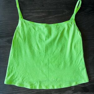 SKIMS Bright Green Camisole Top
